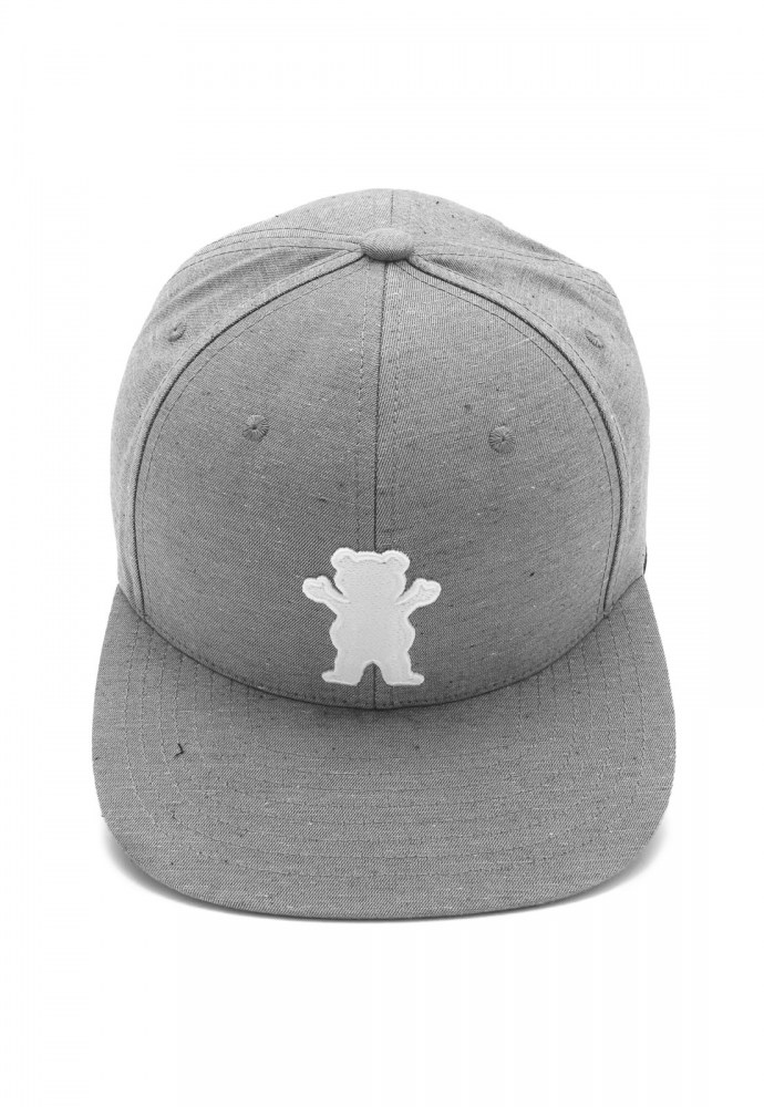 BONÉ GRIZZLY OG BEAR SNAPBACK - GREY